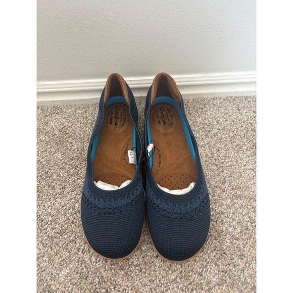Dearfoams Misty Ballet Flat – Navy – Size 6 Wide (6H) - Picture 2 of 8